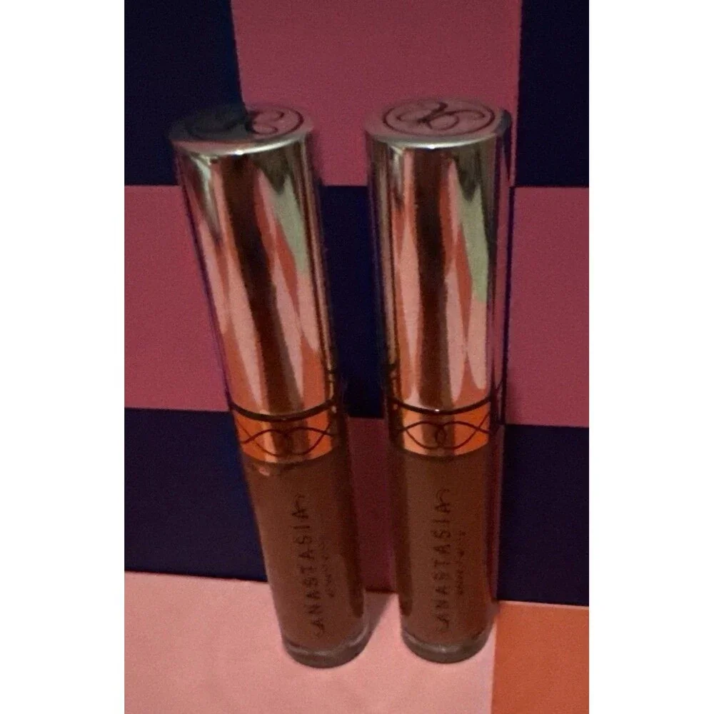 NWOB ANASTASIA BEVERLY HILLS LIQUID LIPSTICK ASHTON Lot Of 2 ( .08OZ Each)